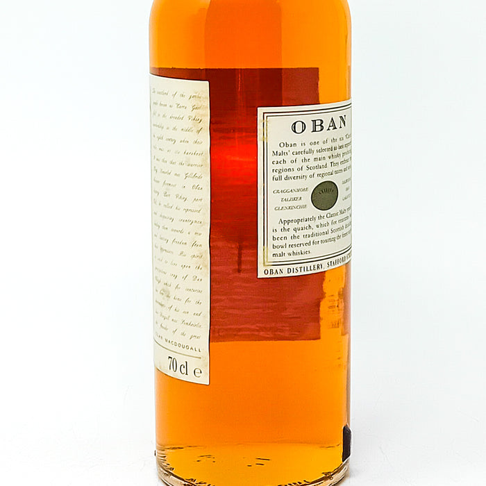 Oban 14 Year Old Single Malt Scotch Whisky, 70cl, 43% ABV