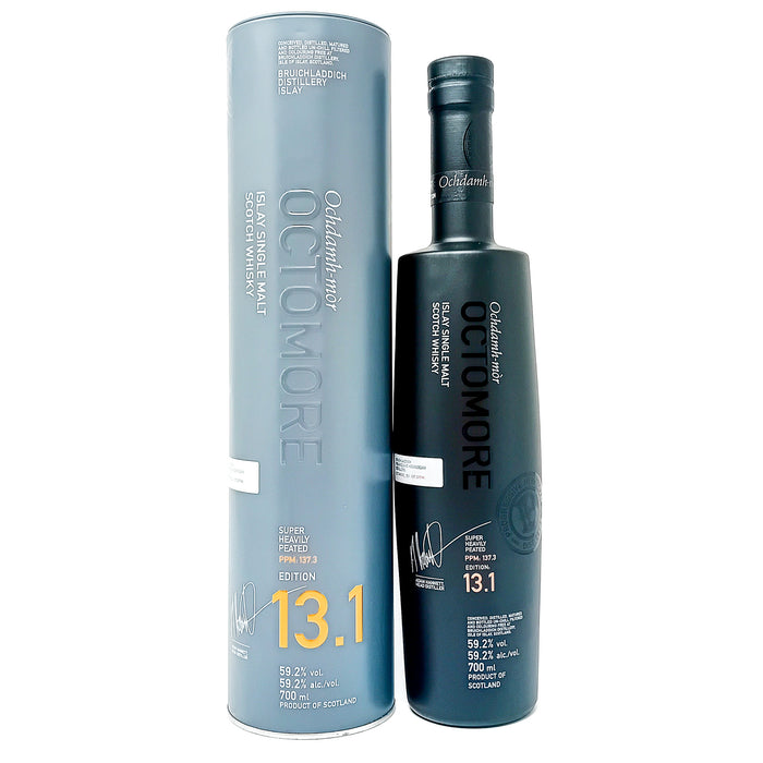 Octomore 13.1 Heavily Peated Single Malt Scotch Whisky, 70cl, 59.2% ABV