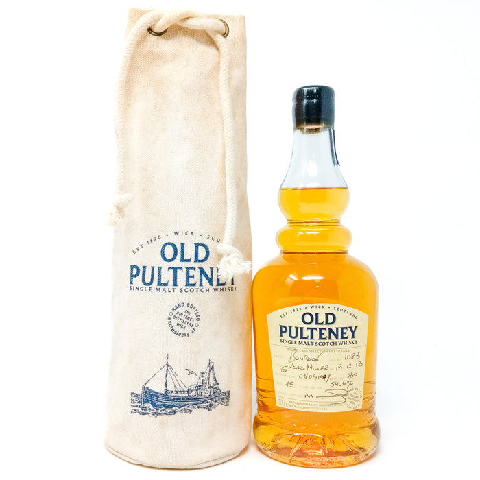 Old Pulteney 15 Year Old Single Cask Single Malt Scotch Whisky, 70cl, 54.4% ABV