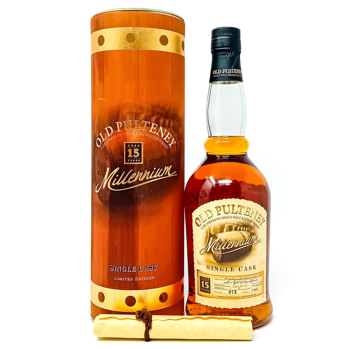 Old Pulteney 15 Year Old Millennium Single Cask #1305 Single Malt Scotch Whisky, 70cl, 60.9% ABV