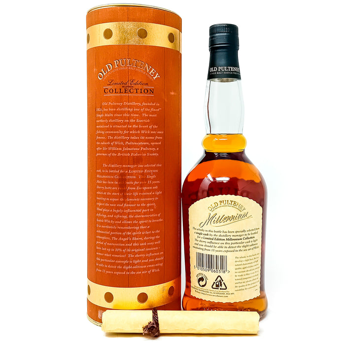 Old Pulteney 15 Year Old Millennium Single Cask #1305 Single Malt Scotch Whisky, 70cl, 60.9% ABV