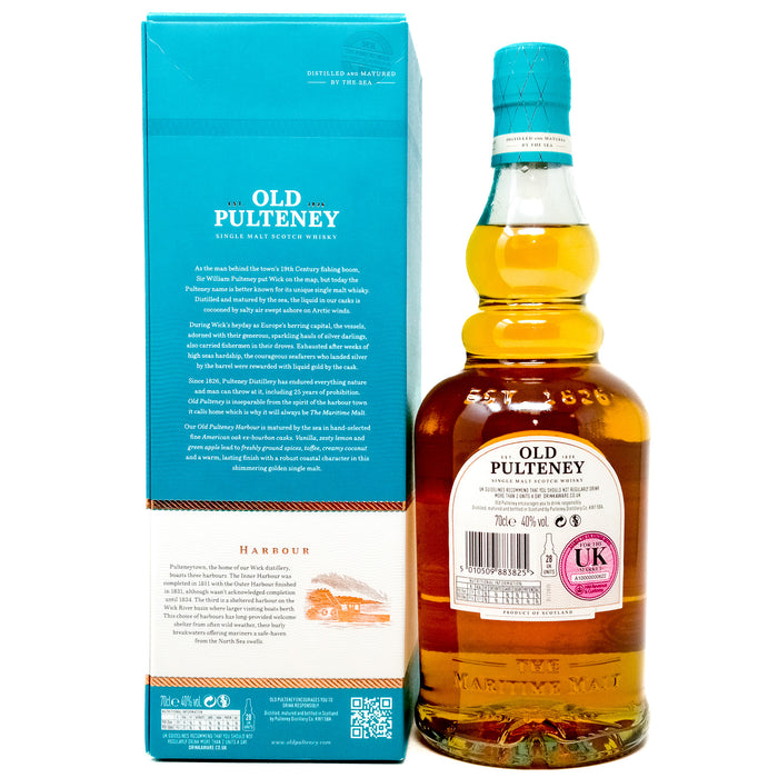 Old Pulteney Harbour Single Malt Scotch Whisky, 70cl, 40% ABV