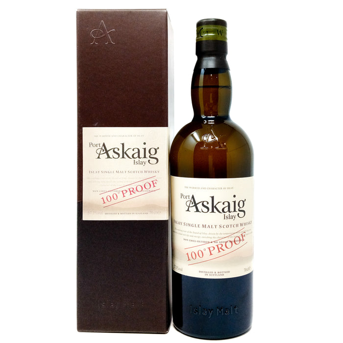 Port Askaig 100° Proof Single Malt Scotch Whisky, 70cl, 57.1% ABV