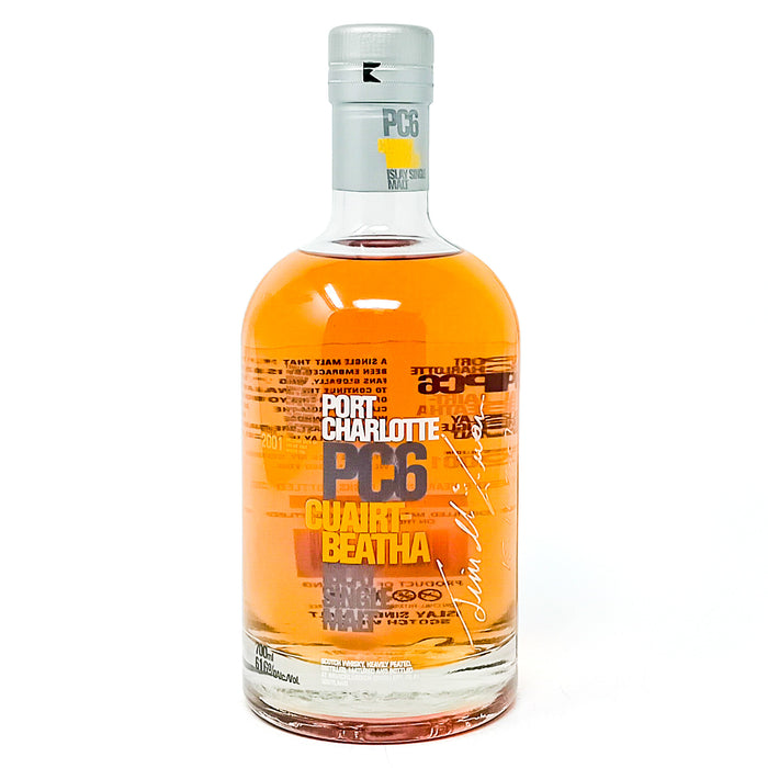 Port Charlotte PC6 Cuairt-Beatha Single Malt Single Malt Scotch Whisky, 70cl, 61.1% ABV