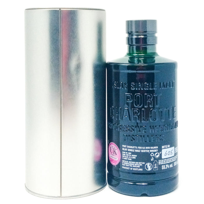 Port Charlotte 2005 12 Year Old Oloroso Feis Ile 2018 Valinch Single Malt Scotch Whisky, 50cl, 59.3% ABV