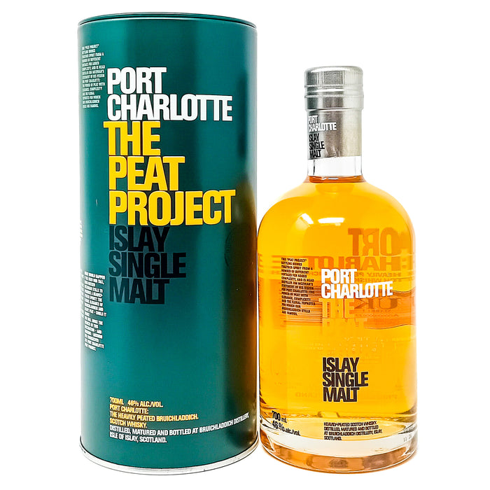 Port Charlotte The Peat Project Single Malt Scotch Whisky, 70cl, 46% ABV