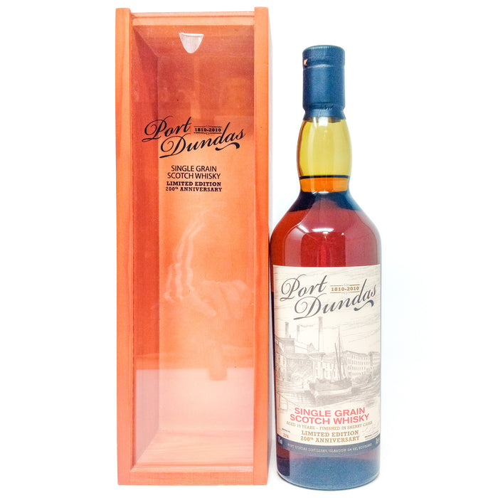Port Dundas 19 Year Old 200th Anniversary Single Grain Scotch Whisky, 70cl, 43% ABV