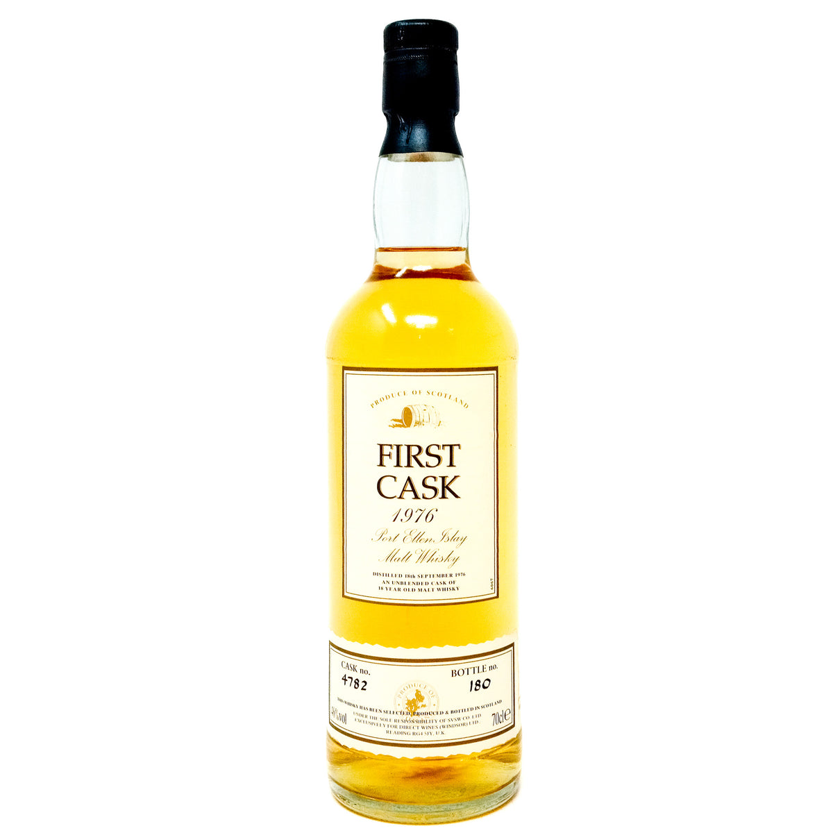 Port Ellen 1976 – Rare 18yr First Cask #4782