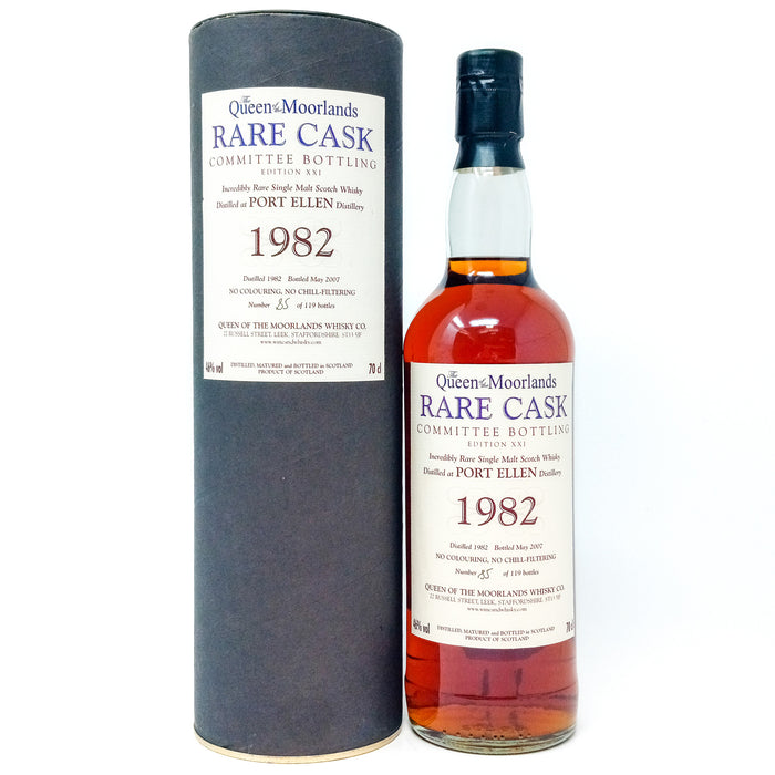 Port Ellen 1982 Queen of the Moorlands Edition XXI Single Malt Scotch Whisky 70cl, 46% ABV