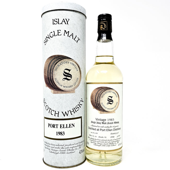 Port Ellen 1983 13 Year Old Signatory Vintage Single Malt Scotch Whisky, 70cl, 43% ABV