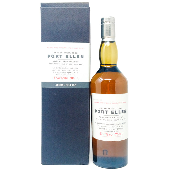 Port Ellen 1979 24 Year Old 3rd Release Single Malt Scotch Whisky, 70cl, 57.3% ABV