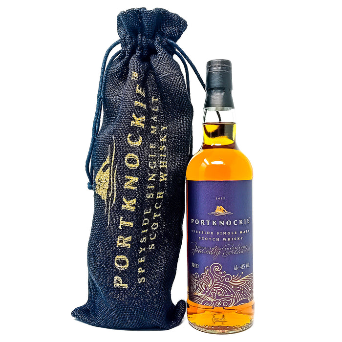 Portknockie Speyside Single Malt Scotch Whisky, 70cl, 43% ABV