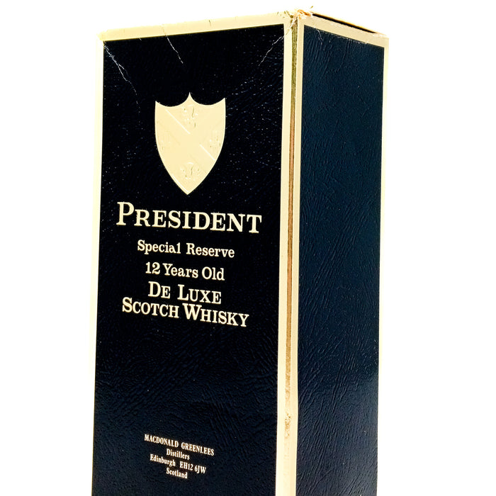 President Special Reserve De Luxe Blended Scotch Whisky, 75cl, 43% ABV