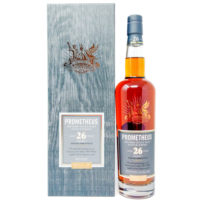 Prometheus 26 Year Old Cache 1 Single Malt Scotch Whisky, 70cl, 47% ABV