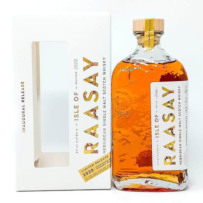 Raasay Inaugural Release 2020 Release Single Malt Scotch Whisky, 70cl, 52% ABV