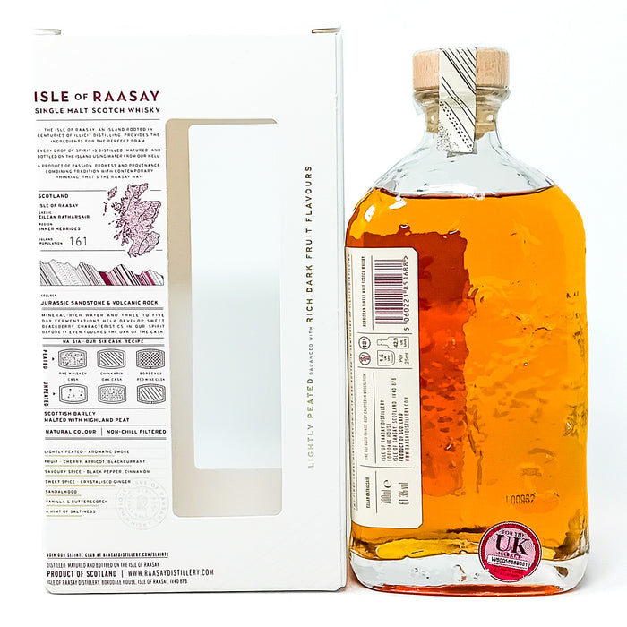 Raasay Cask Strength 2023 Slàinte Club Exclusive Release Single Malt Scotch Whisky, 70cl, 61.3% ABV