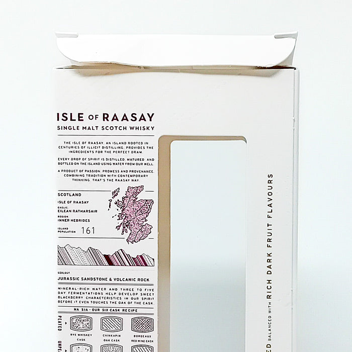 Raasay Cask Strength 2023 Slàinte Club Exclusive Release Single Malt Scotch Whisky, 70cl, 61.3% ABV