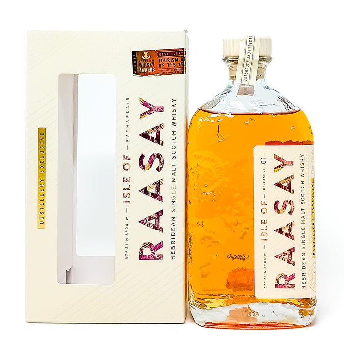 Raasay Distillery Exclusive Release No.1 Single Malt Scotch Whisky, 70cl, 52% ABV