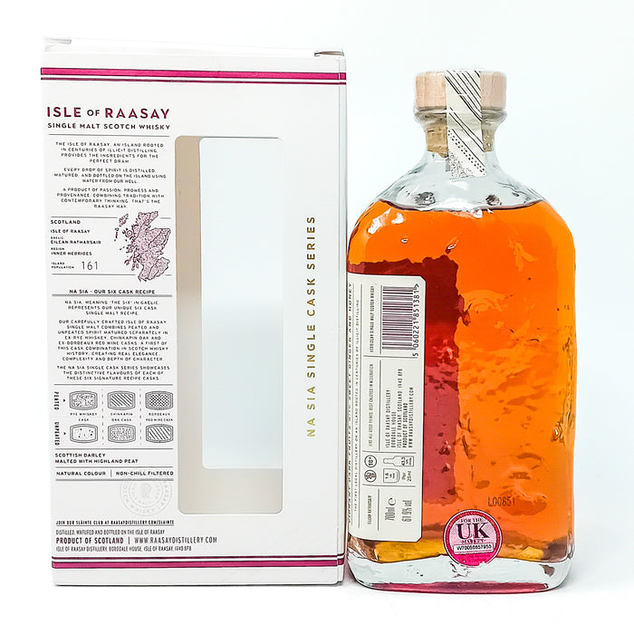 Raasay Unpeated Chinkapin Oak Cask Single Malt Scotch Whisky, 70cl, 61.9% ABV