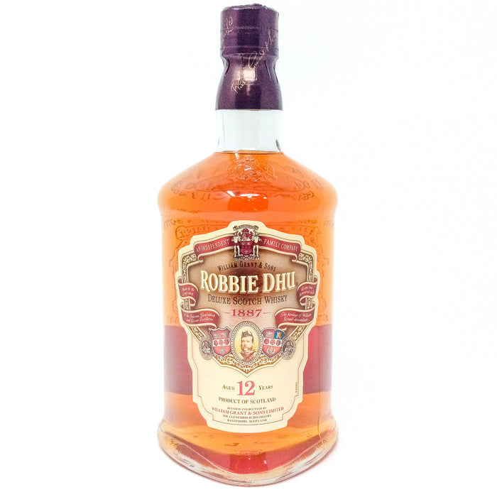 Robbie Dhu 12 Year Old Blended Scotch Whisky, 1L, 40% ABV