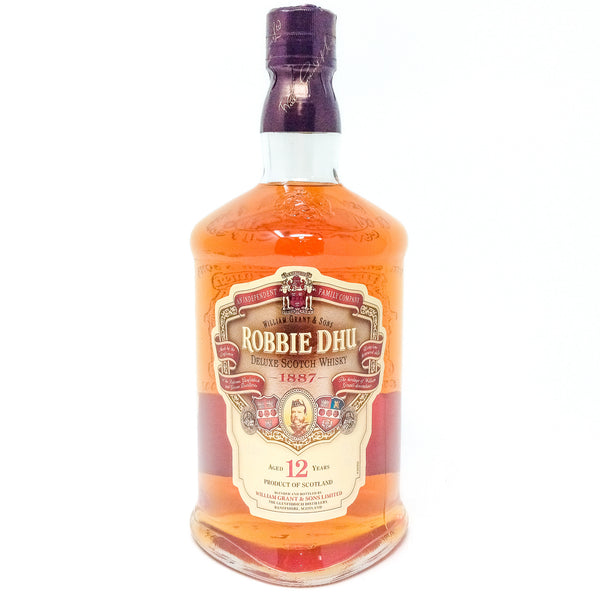Robbie Dhu 12 Year Old Blended Scotch Whisky, 1L, 40% ABV