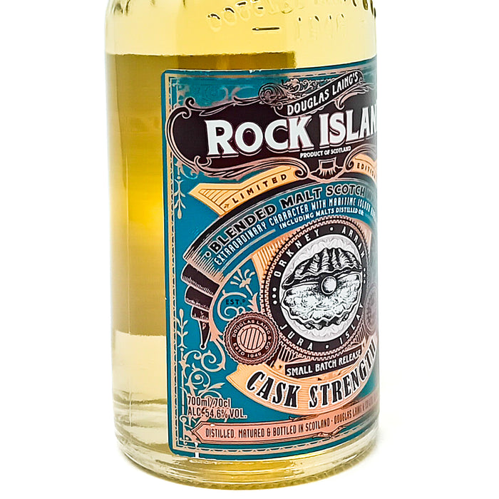 Rock Island Cask Strength Small Batch Release Blended Malt Scotch Whisky, 70cl, 54.6% ABV