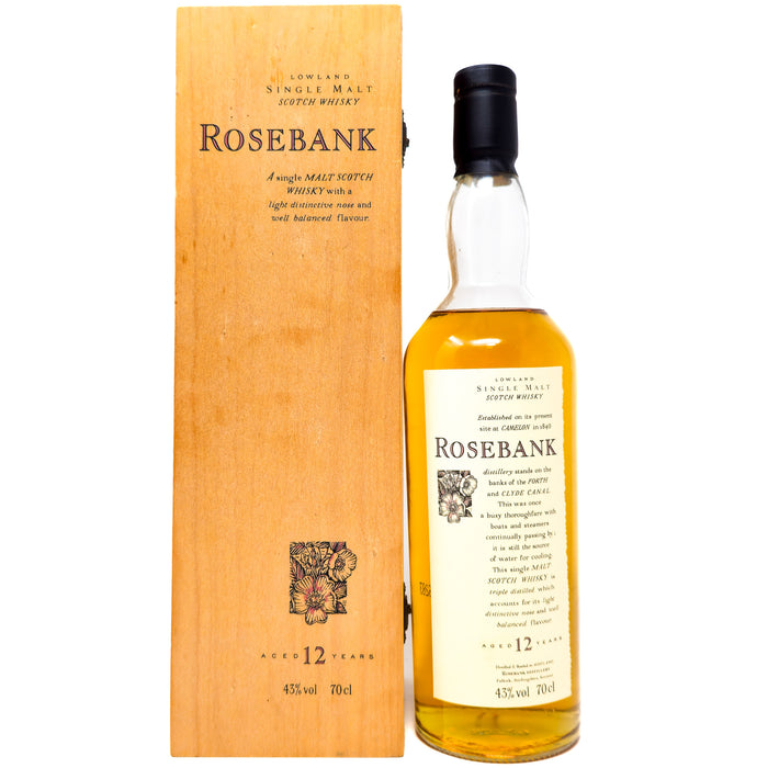 Rosebank 12 Year Old Flora & Fauna Single Malt Scotch Whisky, 70cl, 43% ABV