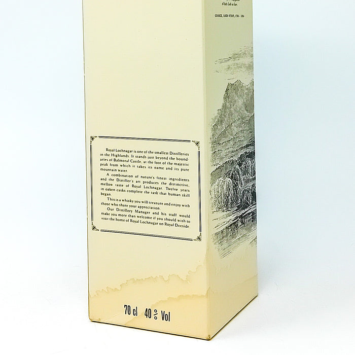 Royal Lochnagar 12 Year Old Single Malt Scotch Whisky, 70cl, 40% ABV