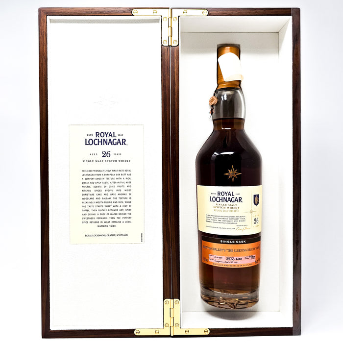 Royal Lochnagar 1994 Casks of Distinction 26 Year Old #1289 Scottish Ballet Single Malt Scotch Whisky, 70cl, 56.3% ABV