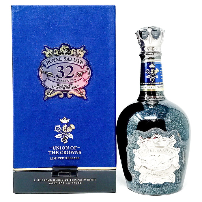 Royal Salute 32 Year Old Union of the Crowns Blended Scotch Whisky, 50cl, 40% ABV