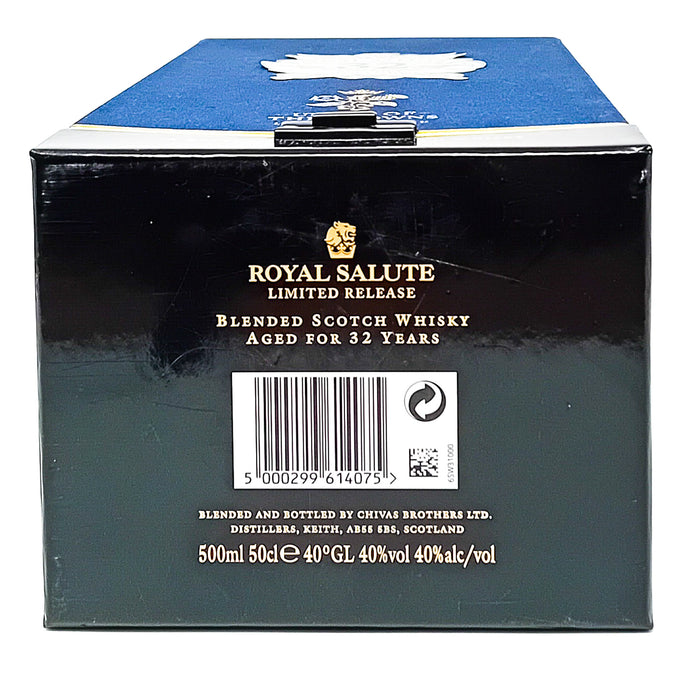 Royal Salute 32 Year Old Union of the Crowns Blended Scotch Whisky, 50cl, 40% ABV