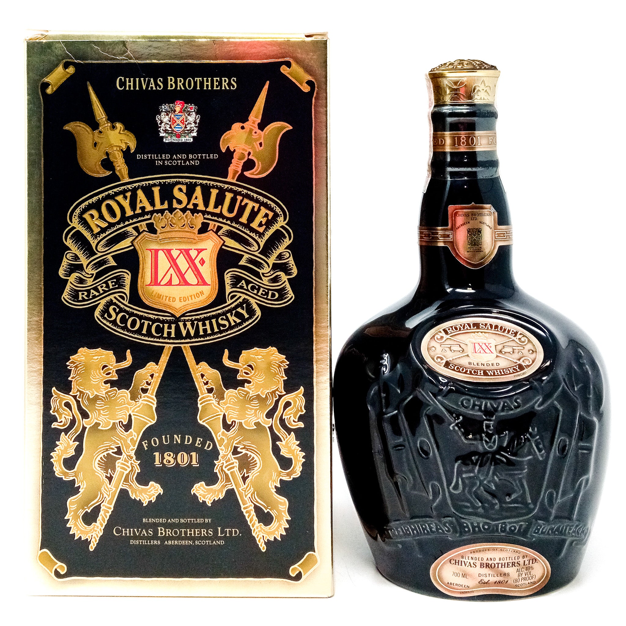 C-16857】 CHIVAS BROTHERS ROYAL SALUTE ロイヤルサルート 21年 700ml