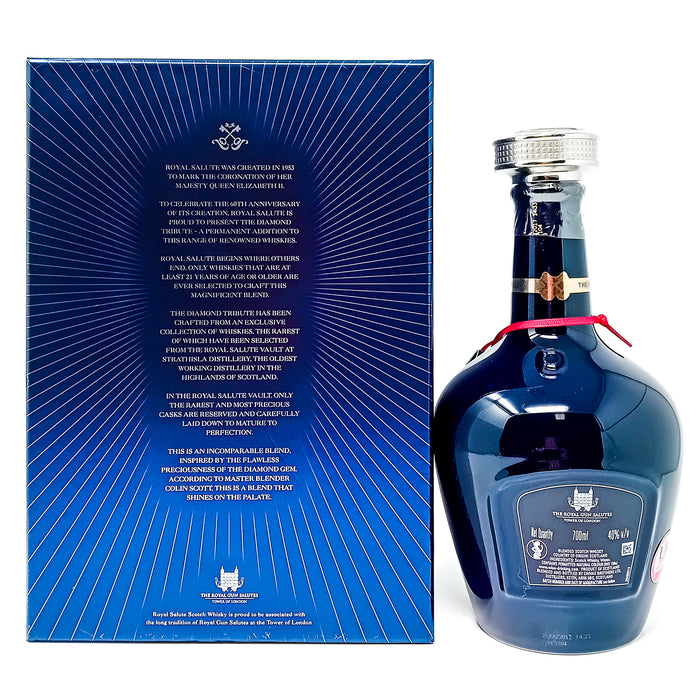 Royal Salute The Diamond Tribute Blended Scotch Whisky, 70cl, 40% ABV