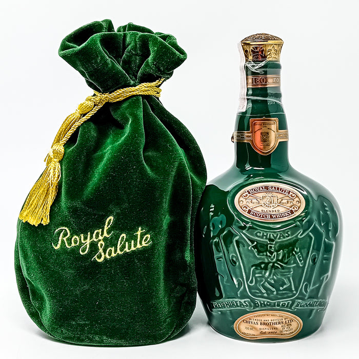 Royal Salute 21 Year Old Emerald Flagon Blended Scotch Whisky, 70cl, 40% ABV