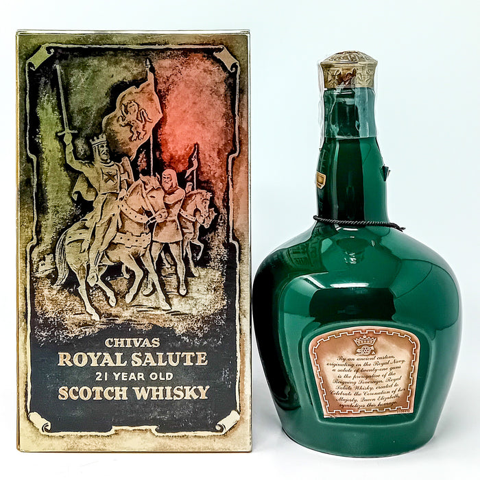 Royal Salute 21 Year Old Emerald Flagon Blended Scotch Whisky, 75cl, 40% ABV