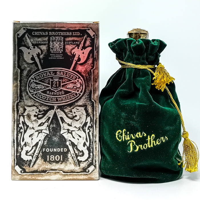 Royal Salute 21 Year Old Emerald Flagon Blended Scotch Whisky, 75cl, 40% ABV