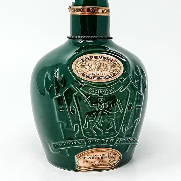 Royal Salute 21 Year Old Emerald Flagon Blended Scotch Whisky, 75cl, 40% ABV