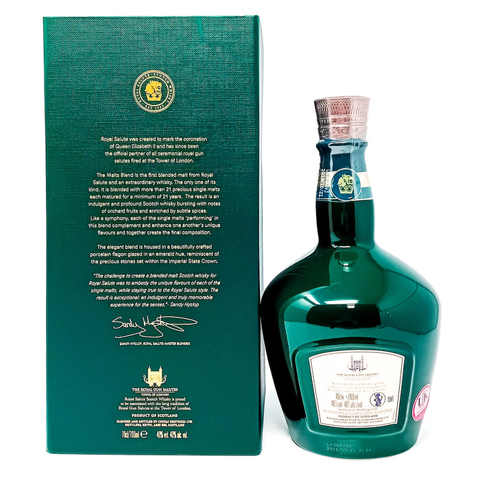 Chivas Royal Salute 21 Year Old The Malts Blend Blended Scotch Whisky,