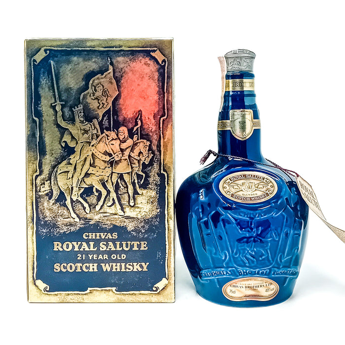 Royal Salute 21 Year Old Sapphire Flagon Blended Scotch Whisky, 75cl, 40% ABV