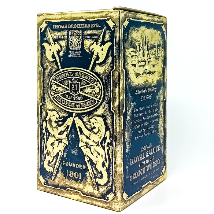 Royal Salute 21 Year Old Sapphire Flagon Blended Scotch Whisky, 75cl, 40% ABV