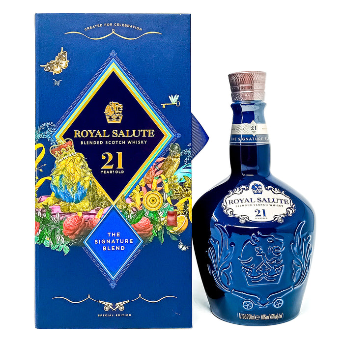 Royal Salute 21 Year Old Signature Blend Sapphire Special Edition Blended Scotch Whisky, 70cl, 40% ABV