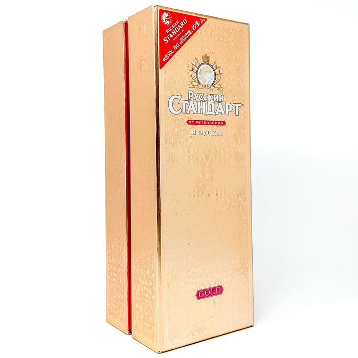 Russian Standard Gold Vodka, 70cl, 40% ABV.