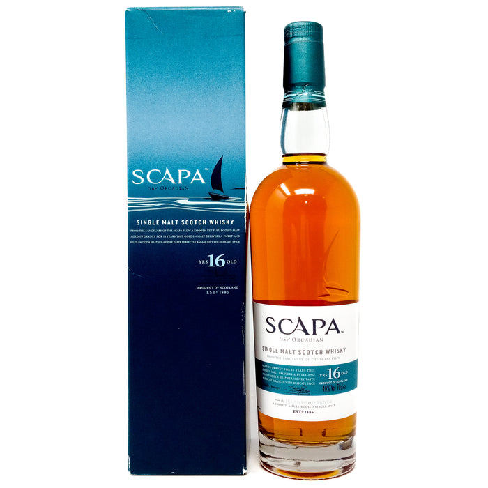 Scapa 16 Year Old Single Malt Scotch Whisky, 70cl, 40% ABV