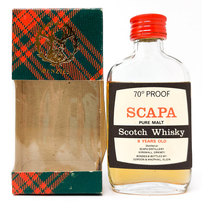 Scapa 8 Year Old Pure Malt Scotch Whisky, Miniature, 5cl, 70° Proof