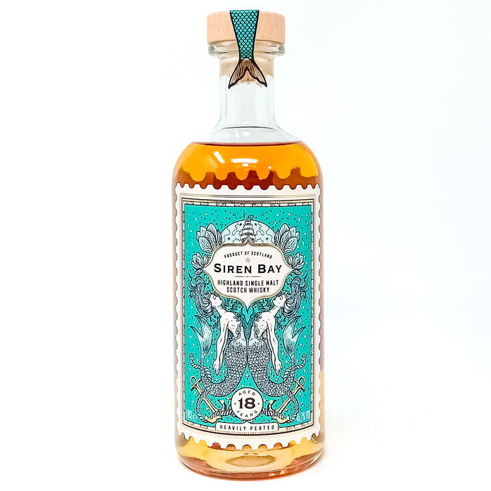 Siren Bay 18 Year Old Single Malt Scotch Whisky, 70cl, 45.7% ABV