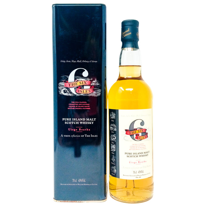 Six Isles Blended Malt Scotch Whisky, 70cl, 43% ABV