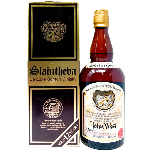 古酒 Slaintheva スランシーバ デラックス 12年 ブレンデッド スコッチ