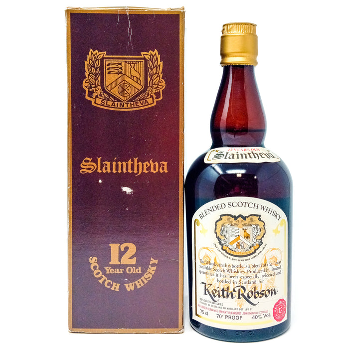 Slaintheva 12 Year Old 1980s Blended Scotch Whisky, 75cl, 40% ABV