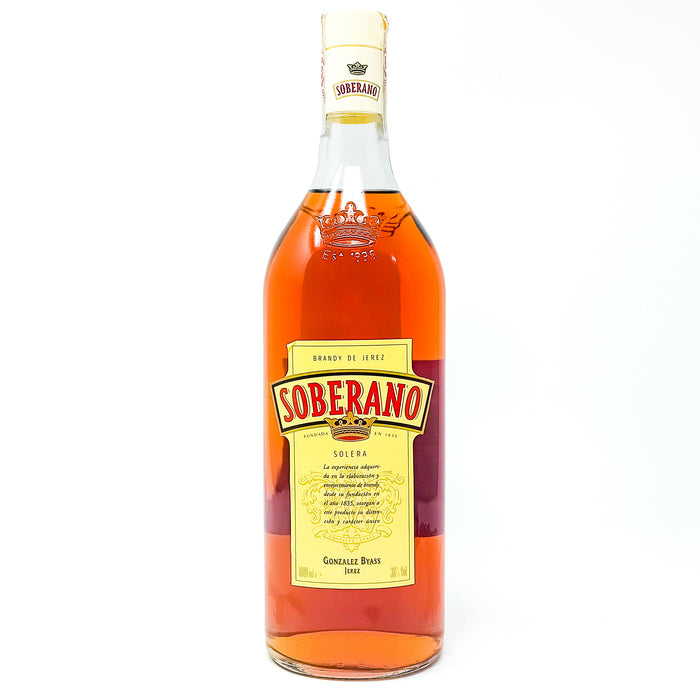 Soberano Gonzalo Byass Spanish Brandy, 1L, 36% ABV
