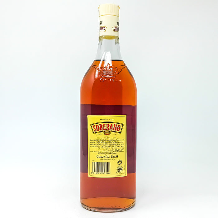Soberano Gonzalo Byass Spanish Brandy, 1L, 36% ABV